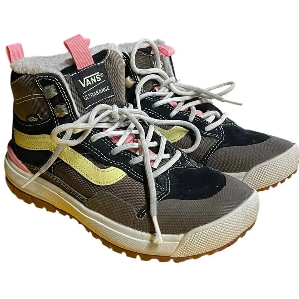 Unisex Vans Ultrarange Exo Hi VN0A4UWJ2WG Suede Athletic Sneaker W6/M4.5 Brown
